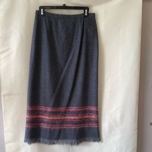Sag Harbor Petite wool skirt size 6p
